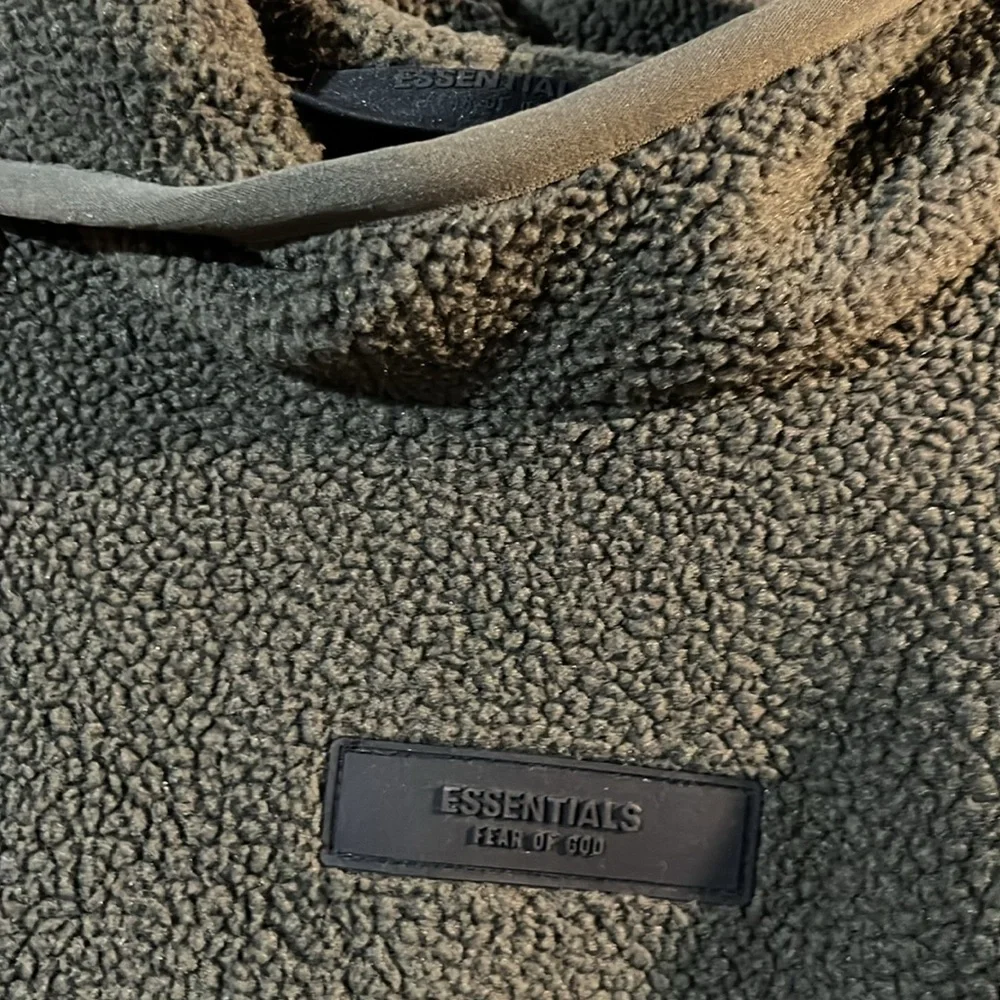 Fear of God Essentials Polar Fleece Hoodie - Picture 3 of 4